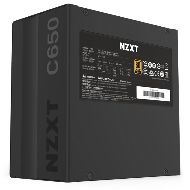 Nzxt Fuente Atx Power Supply 650w